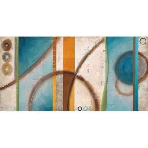 Tidal Pool White Modern Wood Framed Art Print by Dascher, Dennis