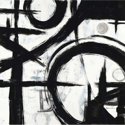 Choices 2 Black Modern Wood Framed Art Print by Dascher, Dennis