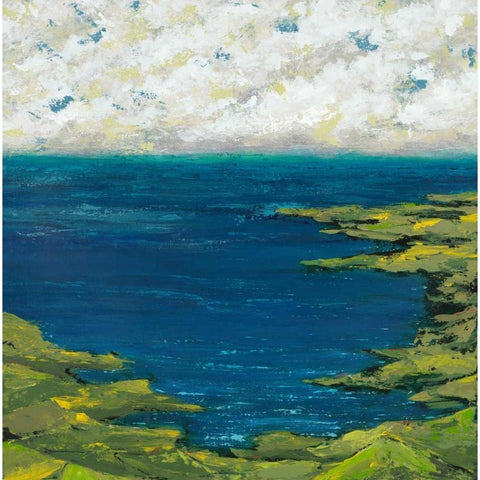 Helix Beach 2 Black Modern Wood Framed Art Print by Dascher, Dennis