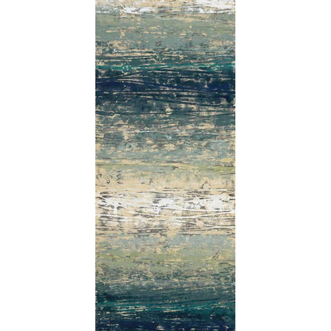 Mountain Breeze Black Modern Wood Framed Art Print with Double Matting by Dascher, Dennis