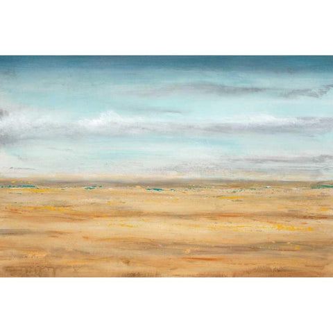 Golden Dawn 2 Black Modern Wood Framed Art Print by Dascher, Dennis