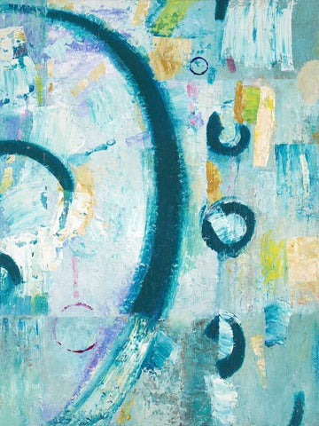 Zoned In Black Ornate Wood Framed Art Print with Double Matting by Mills, Chris