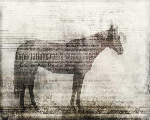 Expectations Black Ornate Wood Framed Art Print with Double Matting by Roko, Ken