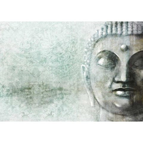 Eastern Influence 2 Black Modern Wood Framed Art Print with Double Matting by Roko, Ken