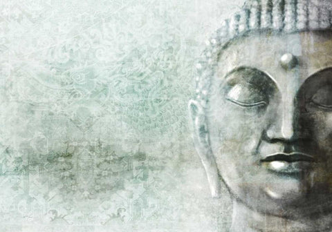 Eastern Influence 2 Black Ornate Wood Framed Art Print with Double Matting by Roko, Ken