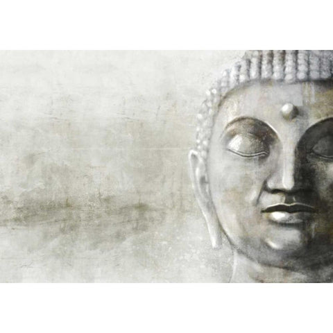 Peaceful Mind 2 White Modern Wood Framed Art Print by Roko, Ken