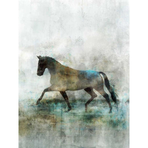 Lonestar 1 White Modern Wood Framed Art Print by Roko, Ken