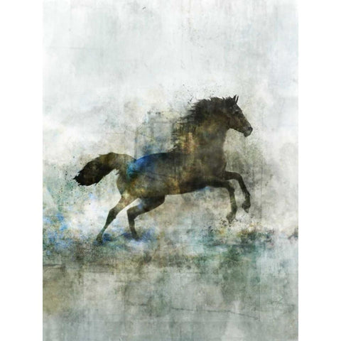 Lonestar 2 Gold Ornate Wood Framed Art Print with Double Matting by Roko, Ken