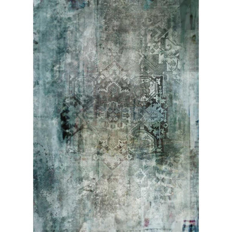 Worn and Faded White Modern Wood Framed Art Print by Roko, Ken