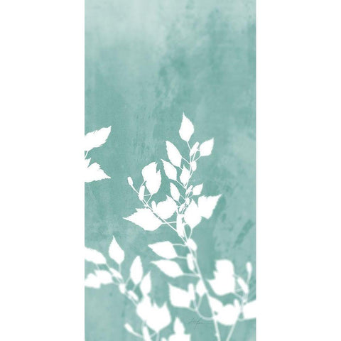 Sringtime Branch Panel 3 White Modern Wood Framed Art Print by Roko, Ken