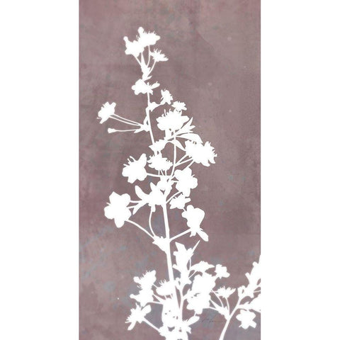 Blossom Branch Panel 1 White Modern Wood Framed Art Print by Roko, Ken