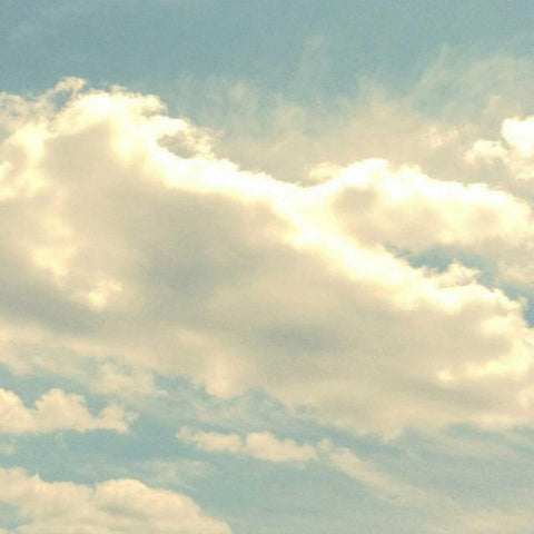 Glorious Sky White Modern Wood Framed Art Print with Double Matting by Dvorak, Vicki