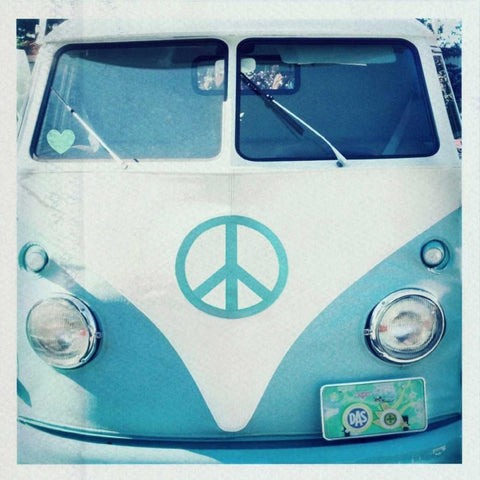 Sweet Ride Blue White Modern Wood Framed Art Print by Dvorak, Vicki