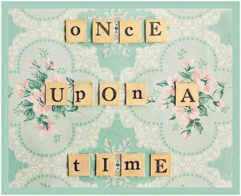 Once Upon A Time Landscape White Modern Wood Framed Art Print with Double Matting by Dvorak, Vicki