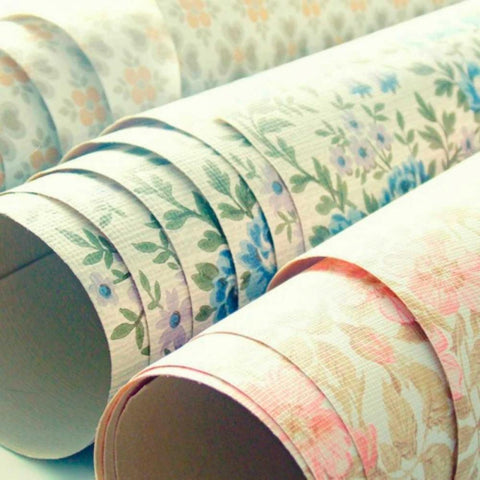 Delicate Square White Modern Wood Framed Art Print by Dvorak, Vicki