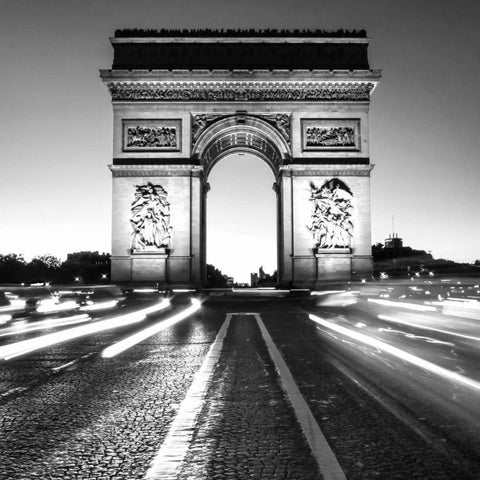 Viewing The Arc White Modern Wood Framed Art Print by Innes, David