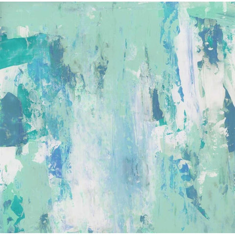 Garden Abstraction 15 White Modern Wood Framed Art Print by Buddenhaugen, Sophia