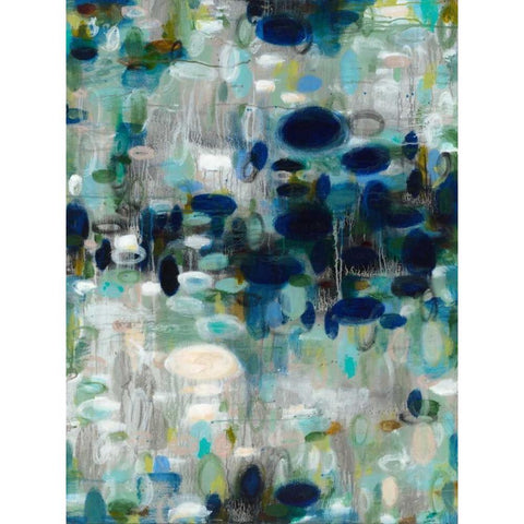 Watery Story Gold Ornate Wood Framed Art Print with Double Matting by Kaplinsky, Matt