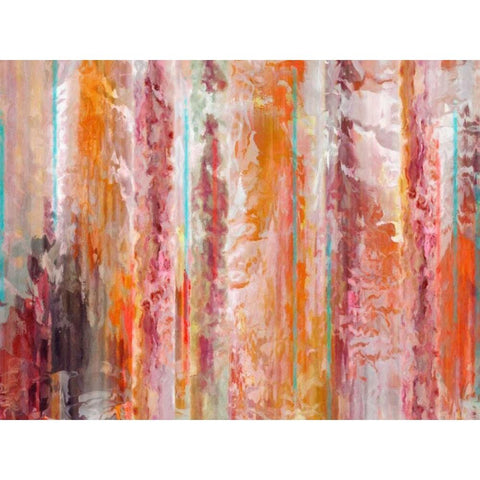 Passion Black Modern Wood Framed Art Print with Double Matting by Kaplinsky, Matt