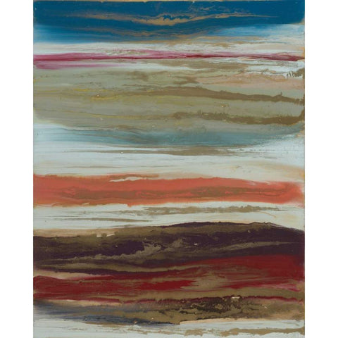 Morning Dawn White Modern Wood Framed Art Print by Bering, Blakely
