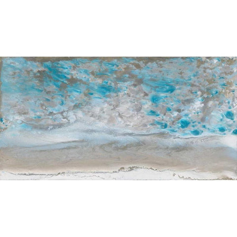 Low Tide White Modern Wood Framed Art Print by Bering, Blakely