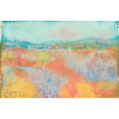Dream of the Horizon 1 Black Modern Wood Framed Art Print by Miller, Sonia