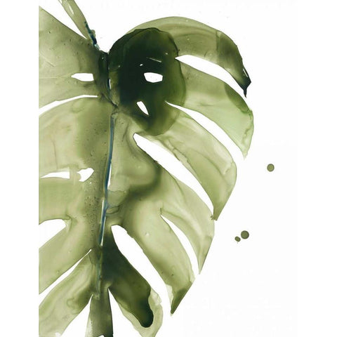 Warm tropics 2 Black Modern Wood Framed Art Print with Double Matting by Swartz, Megan