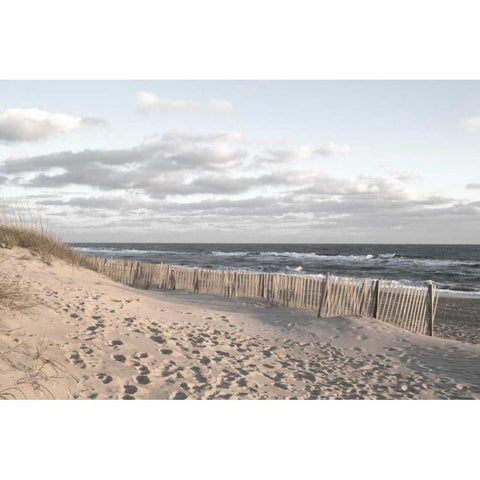 Ocean Clarity White Modern Wood Framed Art Print by Sememza, Marlana