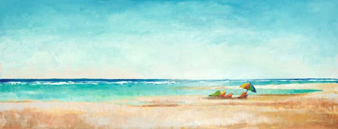 Thats the Spot White Modern Wood Framed Art Print with Double Matting by Kroeker, Wendy