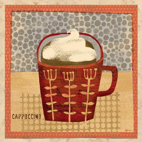 Barrista Beauty 2 Black Modern Wood Framed Art Print by Faust, Richard