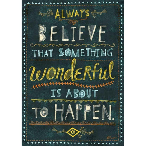 Awesome Words 2 Black Modern Wood Framed Art Print by Faust, Richard