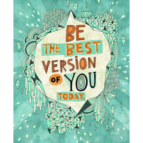 Awesome Words 3 White Modern Wood Framed Art Print by Faust, Richard