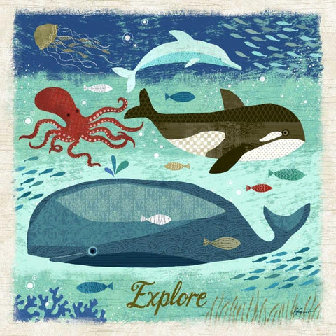 Beach Travel 4 White Modern Wood Framed Art Print by Faust, Richard