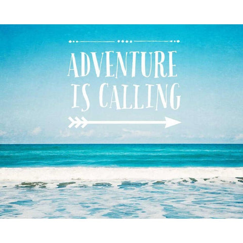 Adventure Is Calling White Modern Wood Framed Art Print by Susannah Tucker Photography