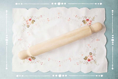 Baking Diary 2 Black Ornate Wood Framed Art Print with Double Matting by Susannah Tucker Photography