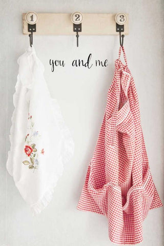 You and Me Black Ornate Wood Framed Art Print with Double Matting by Susannah Tucker Photography