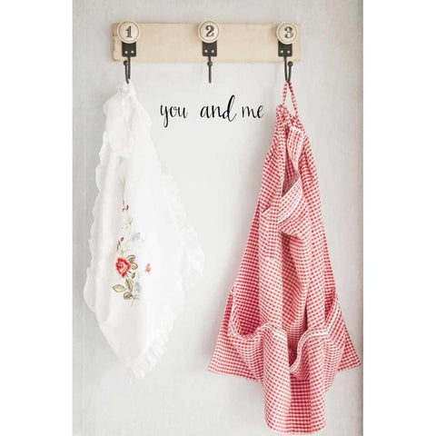 You and Me Gold Ornate Wood Framed Art Print with Double Matting by Susannah Tucker Photography