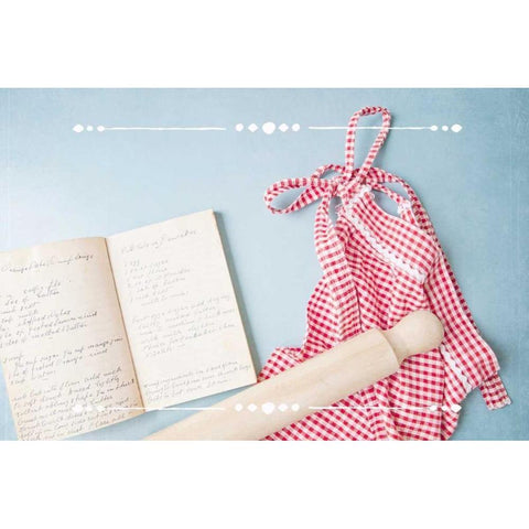 Baking Diary 3 Black Modern Wood Framed Art Print with Double Matting by Susannah Tucker Photography