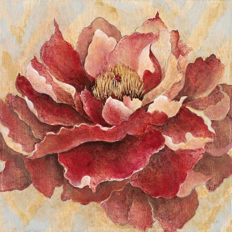 Impassioned Black Ornate Wood Framed Art Print with Double Matting by Studio M