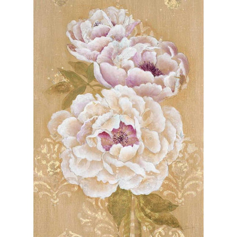 Opulent Simplicity 1 Gold Ornate Wood Framed Art Print with Double Matting by Studio M
