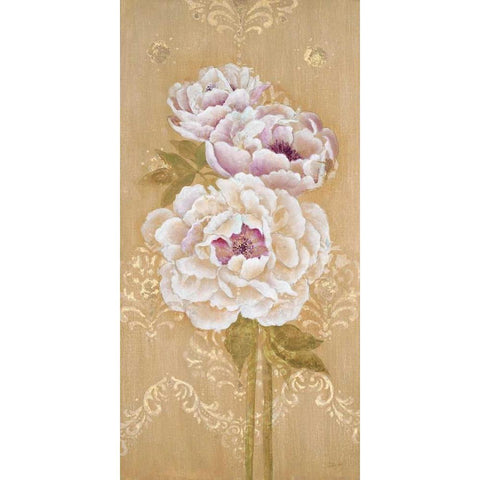 Opulent Simplicity Panel 1 White Modern Wood Framed Art Print by Studio M