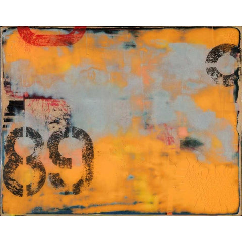 Urban Collage 89 White Modern Wood Framed Art Print by Fainelli, Deanna