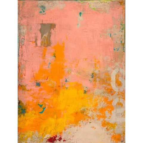 Urban Collage 62 Black Modern Wood Framed Art Print with Double Matting by Fainelli, Deanna
