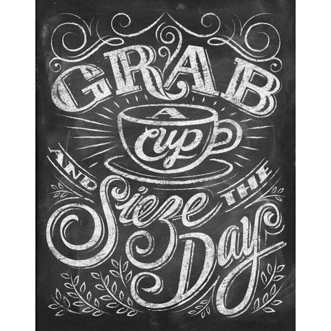 Wise Coffee 2 Gold Ornate Wood Framed Art Print with Double Matting by Taylor, Dorothea