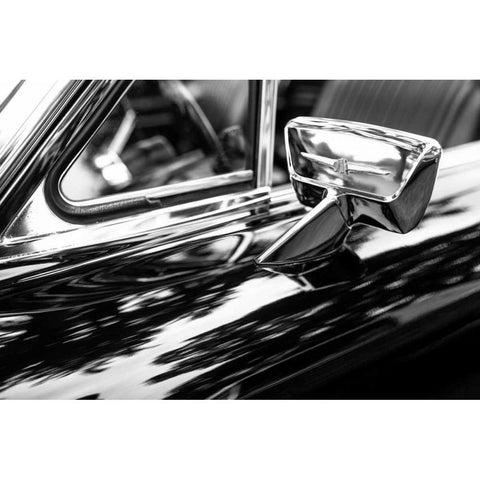 Chrome and Polish Black Modern Wood Framed Art Print by Mark Spowart Photography