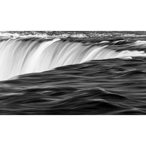 Over The Edge Gold Ornate Wood Framed Art Print with Double Matting by Mark Spowart Photography