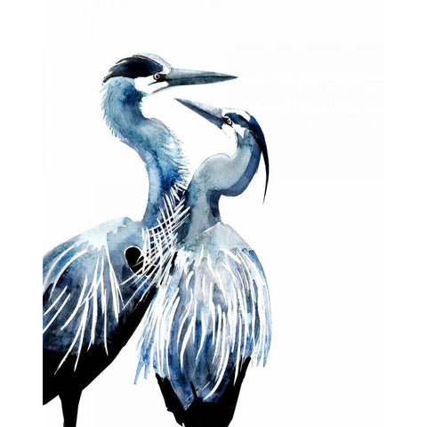 Coastal Dance Black Modern Wood Framed Art Print by Smith, Crystal