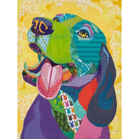 Warm Reception Gold Ornate Wood Framed Art Print with Double Matting by Paper Pictures By Laura