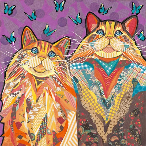 Mezmerized Black Modern Wood Framed Art Print by Paper Pictures By Laura