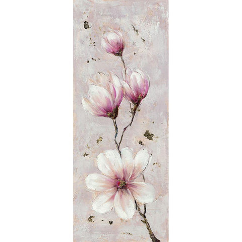 Magnolia Estate 1 White Modern Wood Framed Art Print by Key